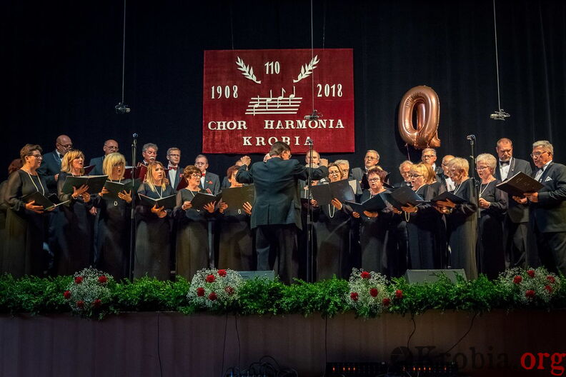 90-lecie chóru Harmonia Krobia 2018