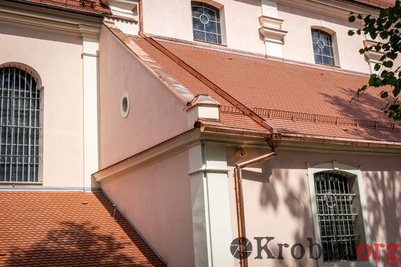 Nowy dach w kościele w Krobi