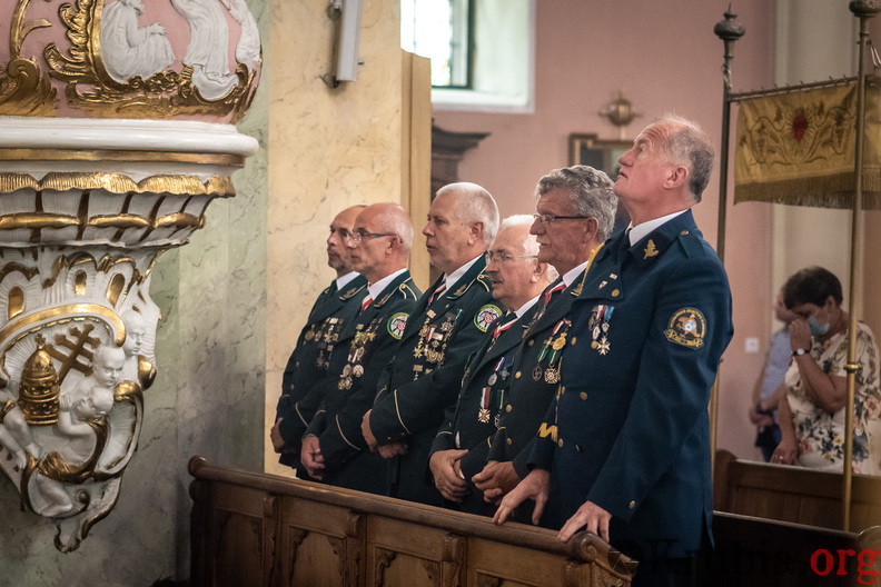 Poświęcenie krzyża w Krobi 2020