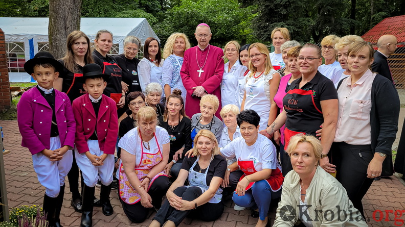 Dożynki archidiecezjalne w parafii w Krobi