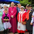 Dożynki archidiecezjalne w parafii w Krobi